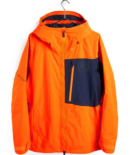 Burton Men's [ak] GORE‑TEX Cyclic Jacket - Clownfish Orange/Dress Blue 2022