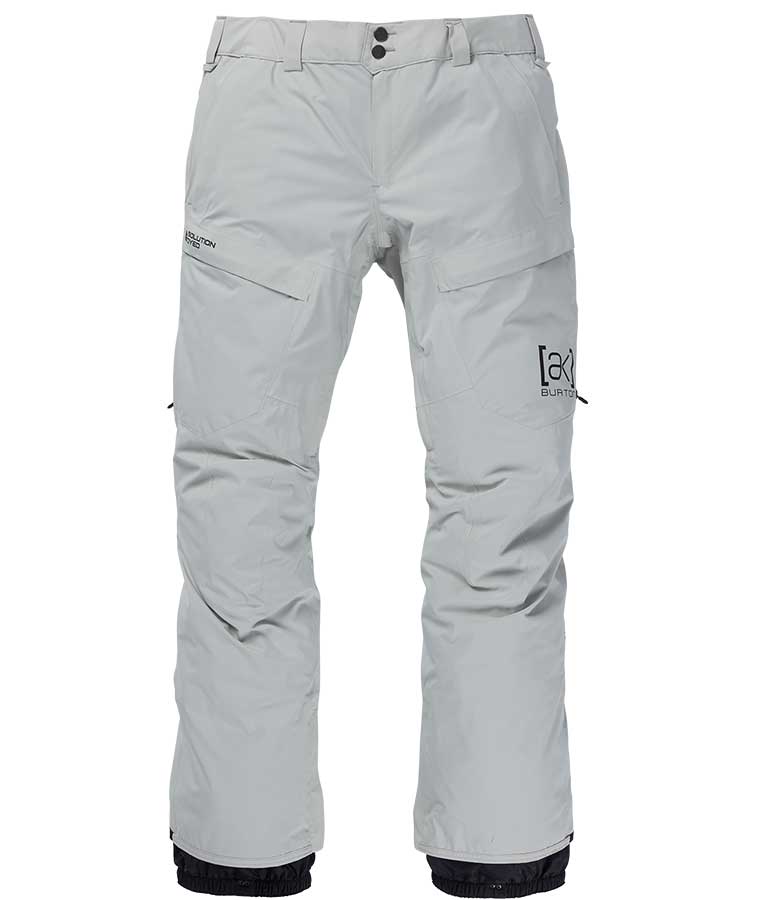 Burton Men's [ak] GORE‑TEX Swash Pant - Solution Dyed Light Gray 2022