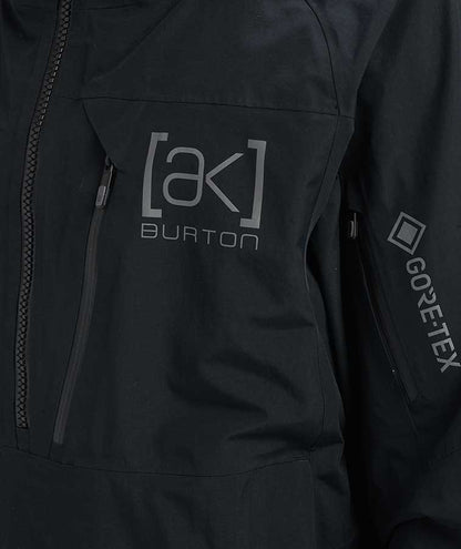 Burton Men's [ak] GORE‑TEX Velocity Anorak Jacket - True Black 2022