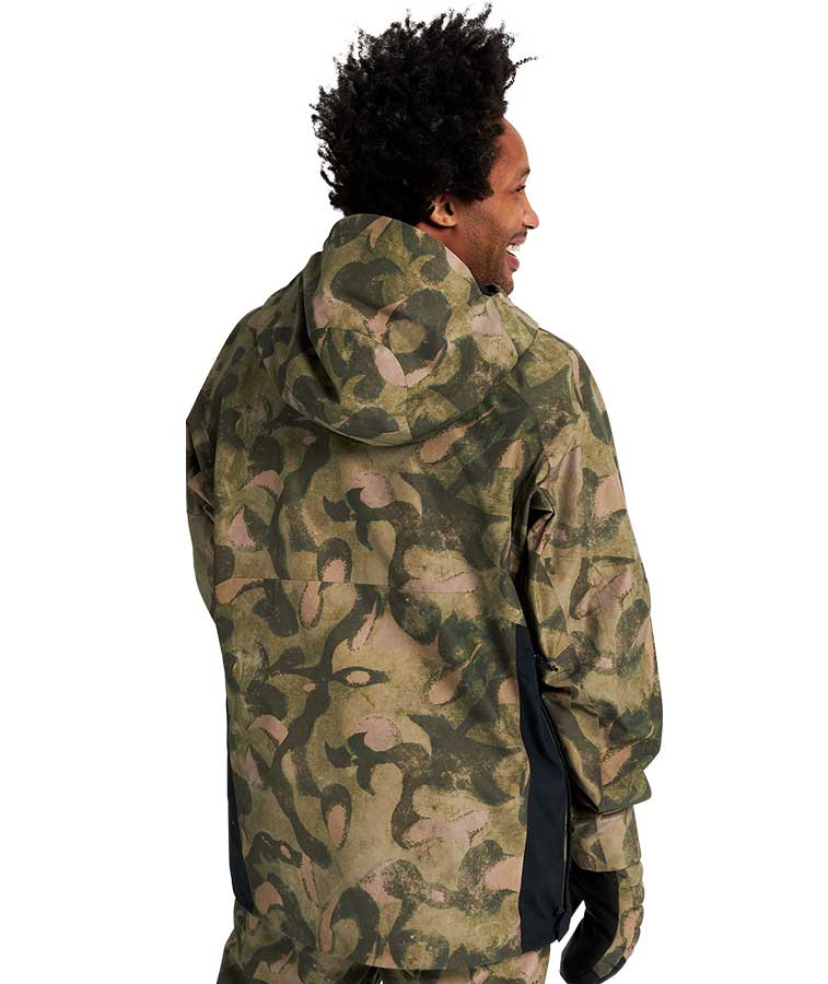 Burton Men's [ak] GORE‑TEX Velocity Anorak Jacket - Victor Camo 2022