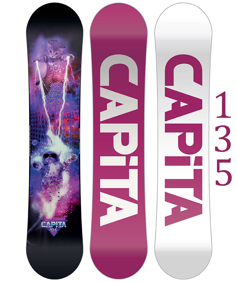 Capita Kids' Jess Kimura Mini Snowboard 2023