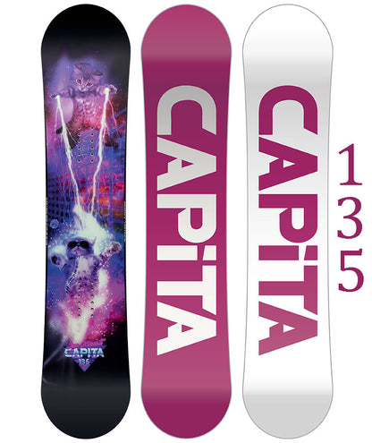 Capita Kids' Jess Kimura Mini Snowboard 2023