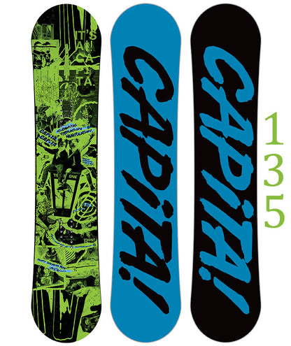 Capita Kids' Scott Stevens Mini Snowboard 2023