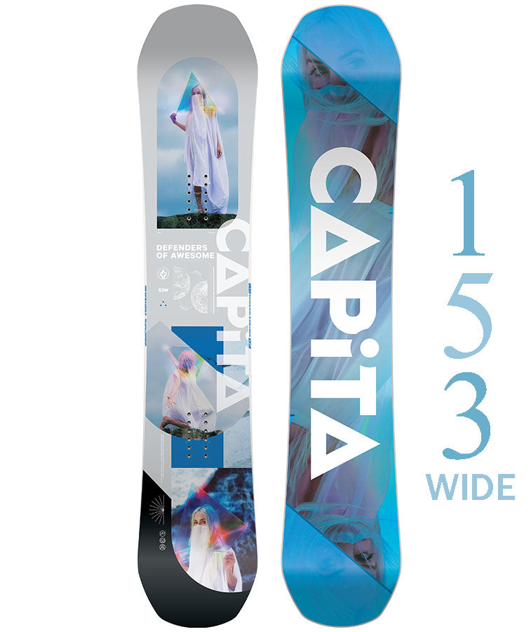 Capita Men's Defenders of Awesome Wide Snowboard 2023