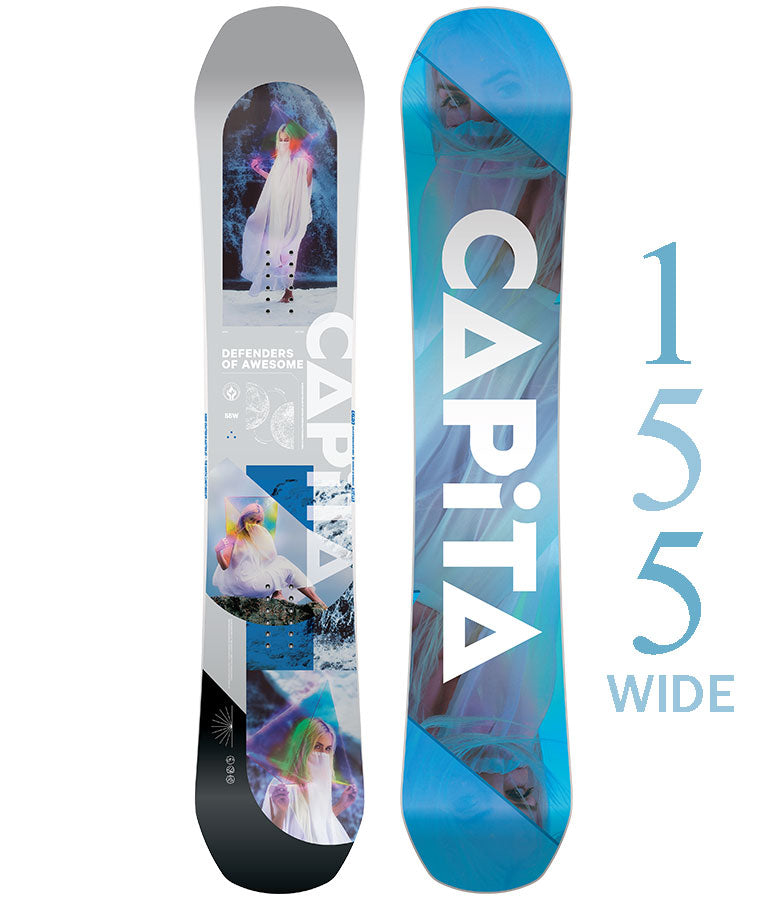 Capita Men's Defenders of Awesome Wide Snowboard 2023