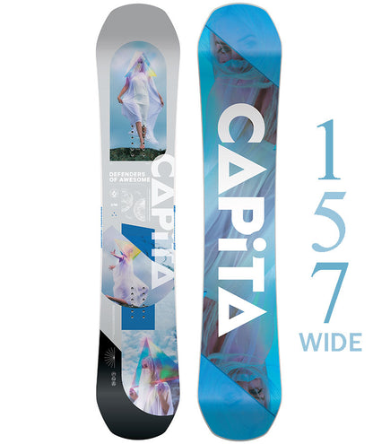 Capita Men's Defenders of Awesome Wide Snowboard 2023