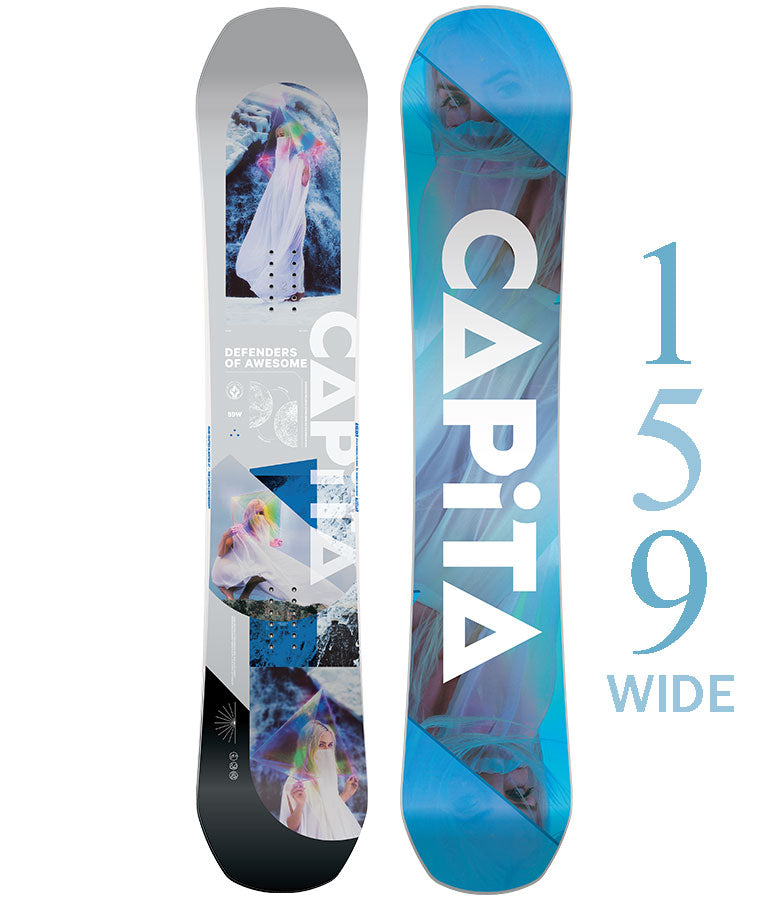 Capita Men's Defenders of Awesome Wide Snowboard 2023