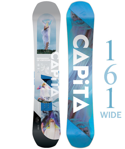 Capita Men's Defenders of Awesome Wide Snowboard 2023