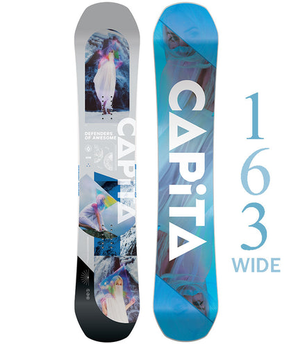 Capita Men's Defenders of Awesome Wide Snowboard 2023