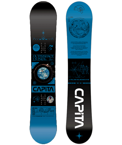 Capita Men's Outerspace Living Wide Snowboard 2023