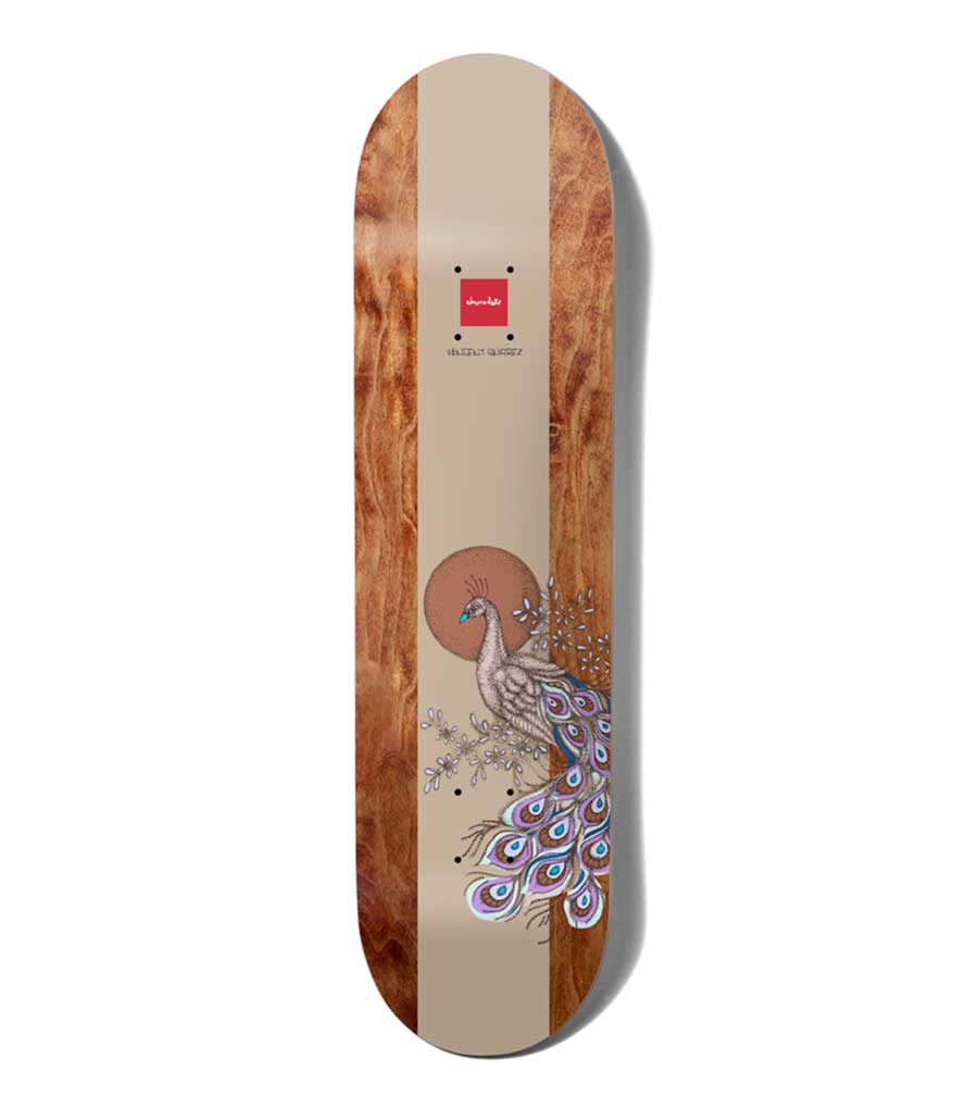 Chocolate Alvarez Peacock Deck