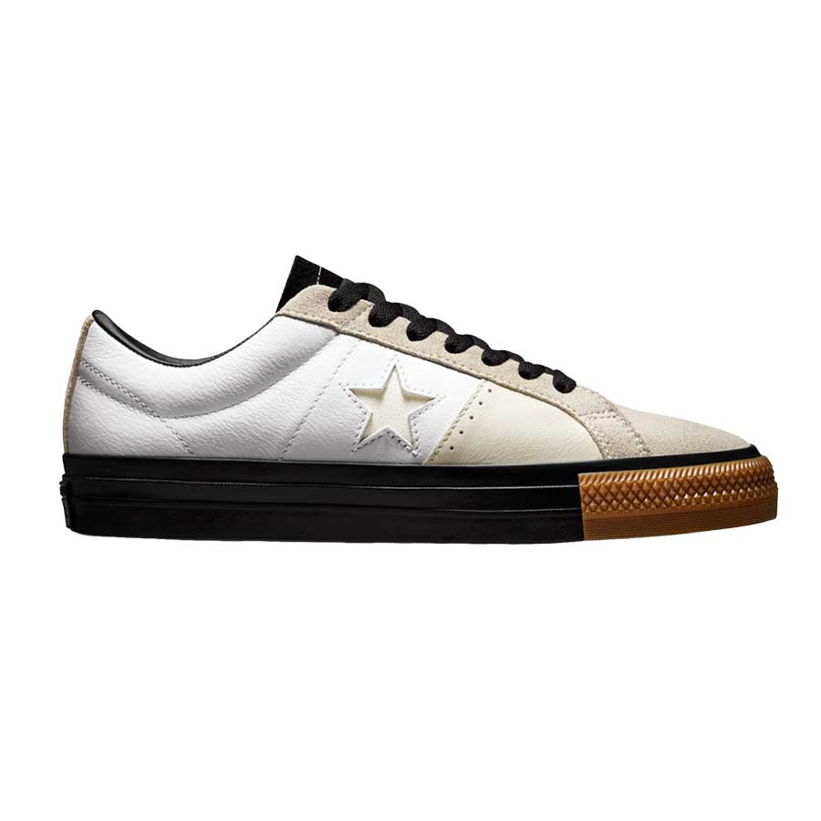 Converse One Star Pro - Ox White/Black/Gum Honey