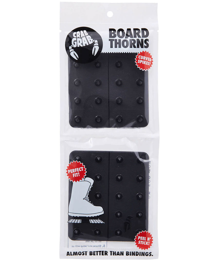 Crab Grab Board Thorns Stomp Pad - Black