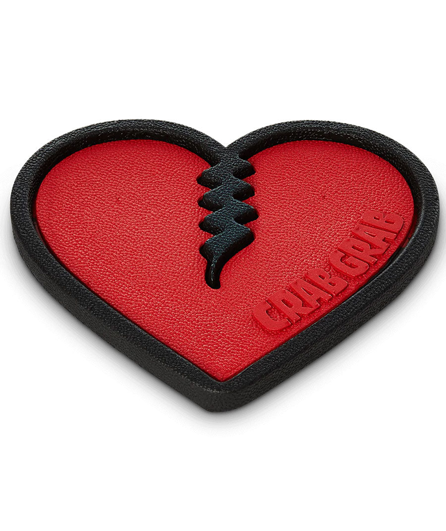 Crab Grab Mega Heart Stomp Pad - Black/Red