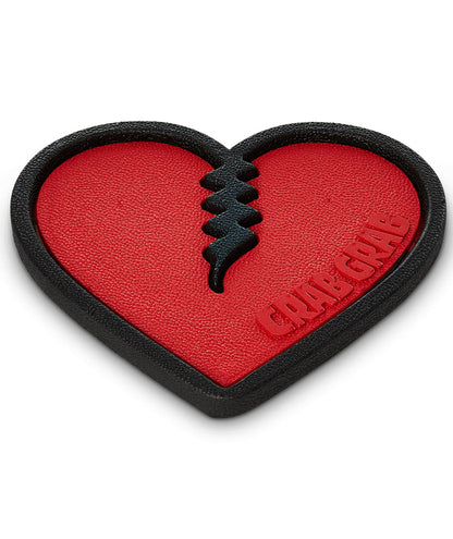 Crab Grab Mega Heart Stomp Pad - Black/Red