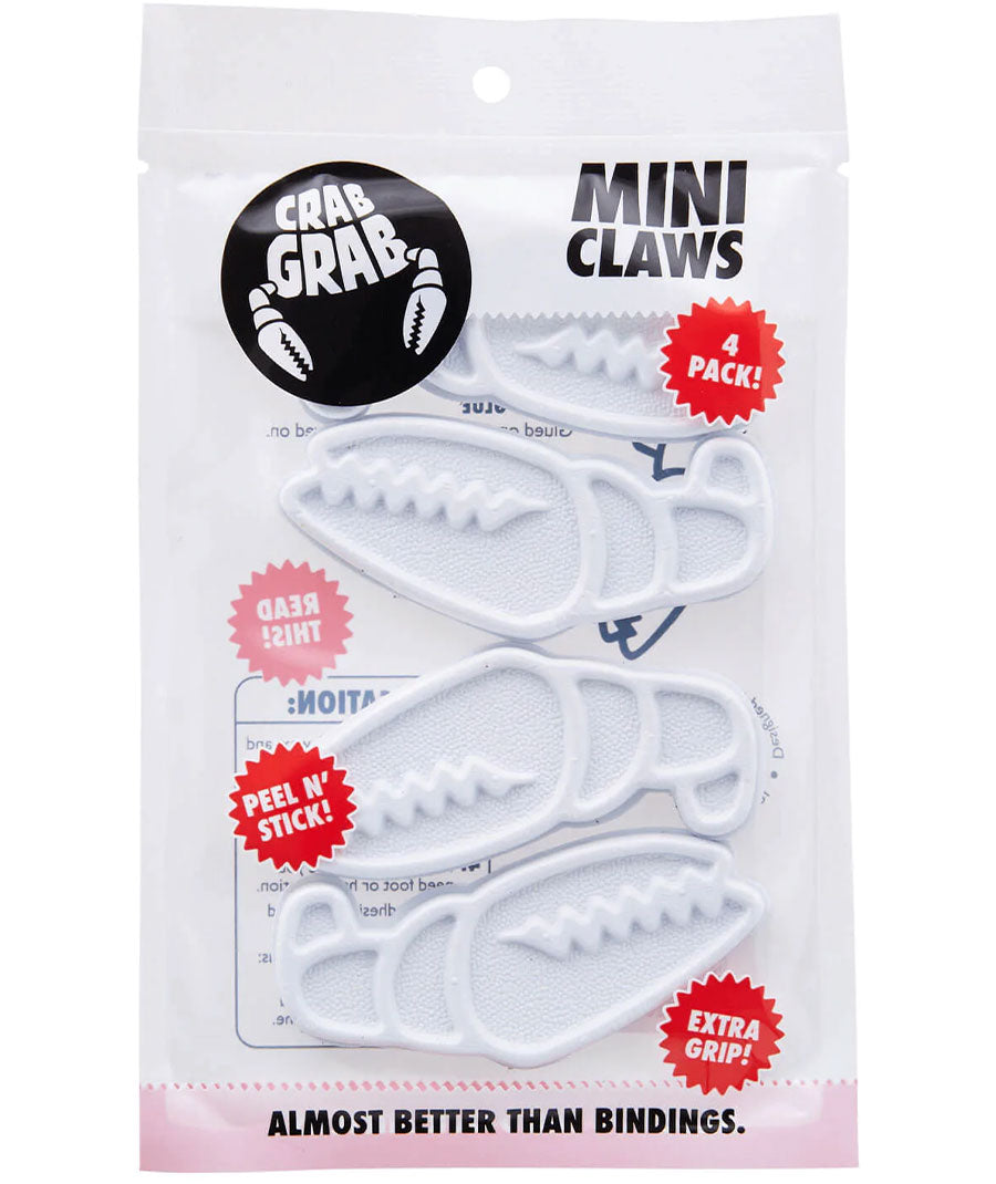 Crab Grab Mini Claws Stomp Pad White 2023