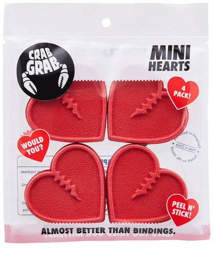 Crab Grab Mini Hearts Stomp Pad - Red