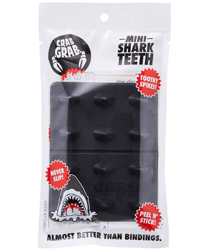 Crab Grab Mini Shark Teeth Stomp Pad Black 2023