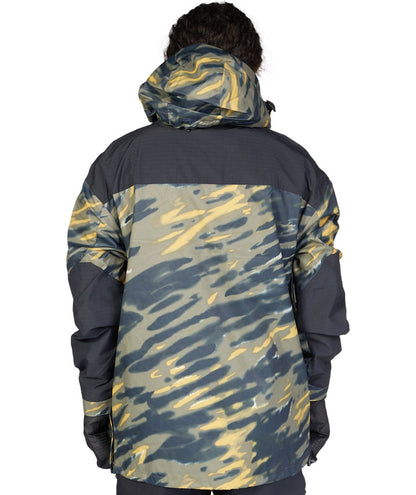 DC Men's DC-43 Anorak - Angled Tie Dye Ivy Green 2023