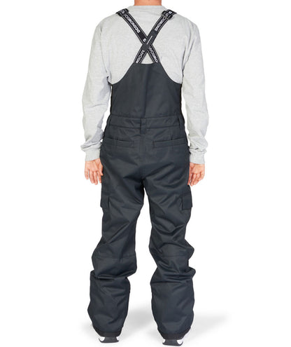 DC Men's Docile Bib Pant - Black 2023