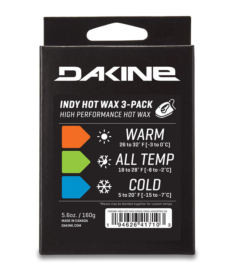 Dakine Indy Hot Wax 3-Pack 160g 2023