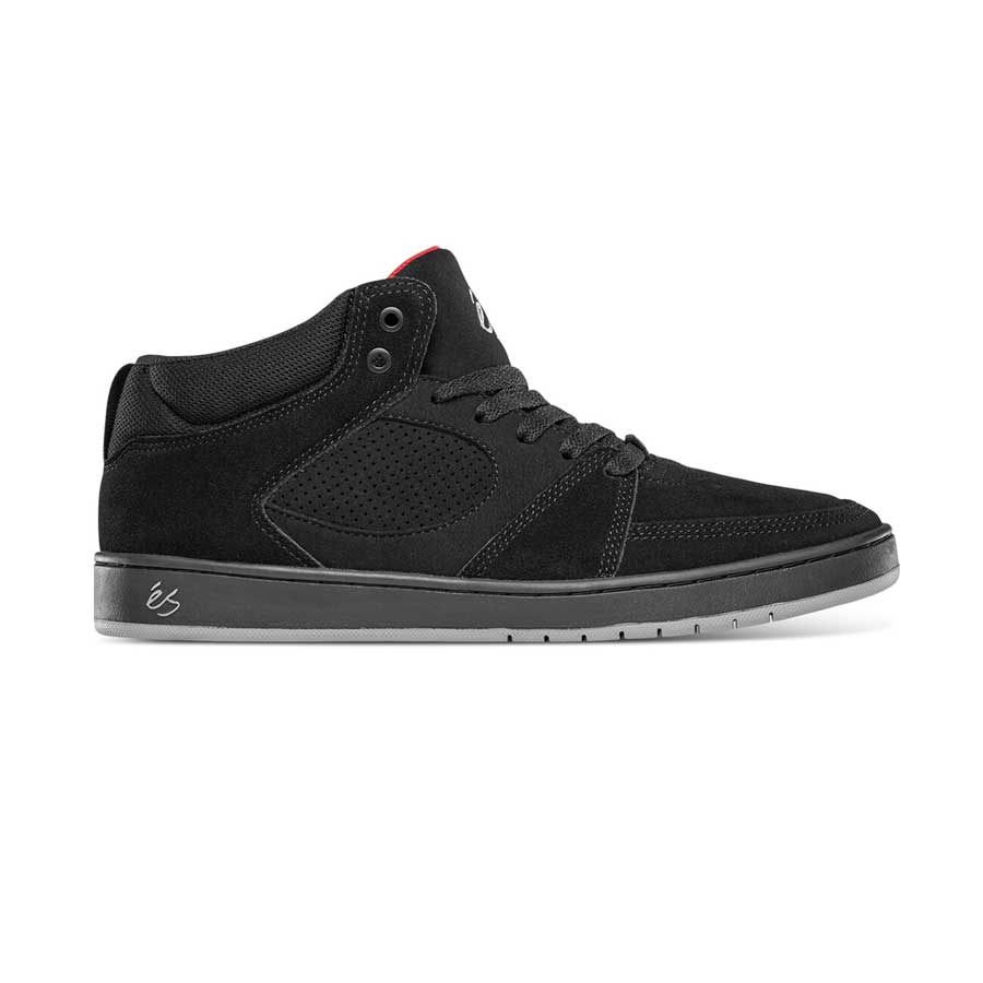 Es Accel Slim Mid - Black/Red/Grey