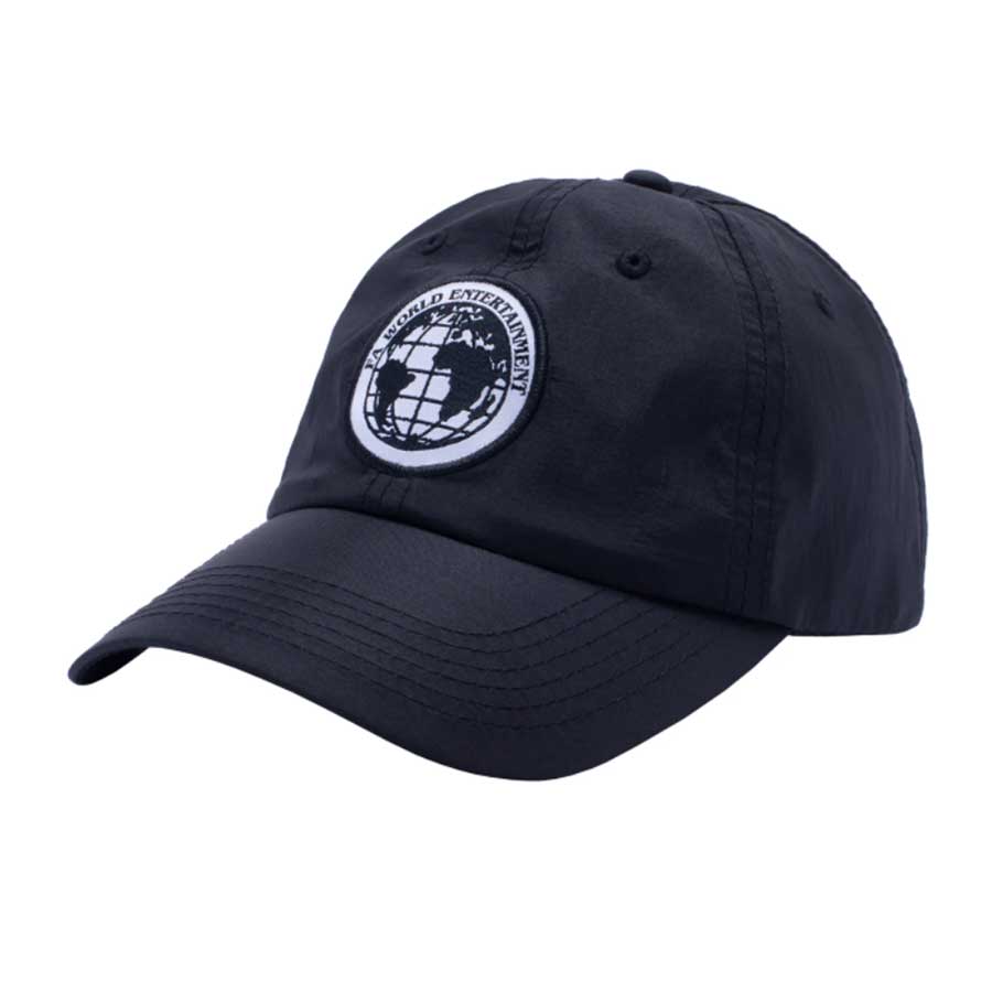 Fucking Awesome FA World Six Panel Baseball Cap - Black