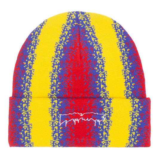 Fucking Awesome Gradient Drip Cuff Beanie Yellow