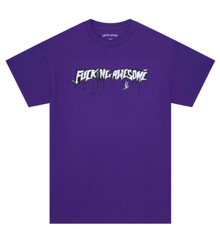 Fucking Awesome Quantum Leap T-Shirt - Violet