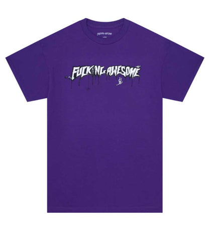 Fucking Awesome Quantum Leap T-Shirt - Violet