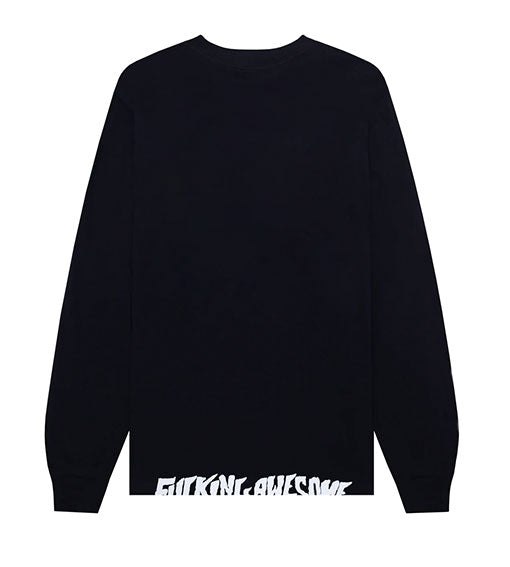 Fucking Awesome Tipping Point Long Sleeve T-Shirt Black