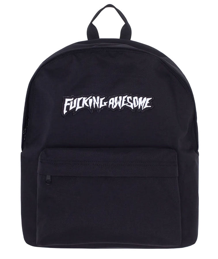 Fucking Awesome Velcro Stamp Backpack Black