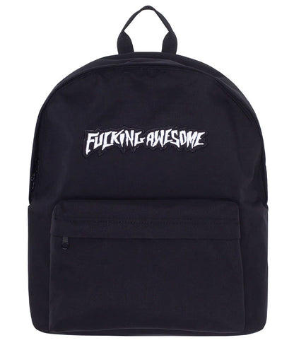 Fucking Awesome Velcro Stamp Backpack Black