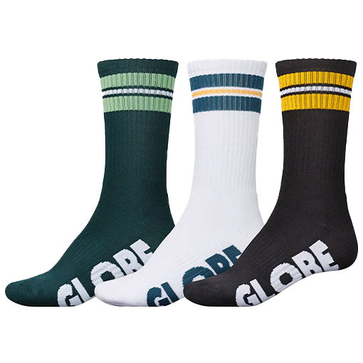 Globe Off Course Crew Sock 3 Pack