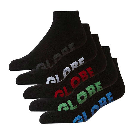 Globe Stealth Ankle Sock 5-Pack Black
