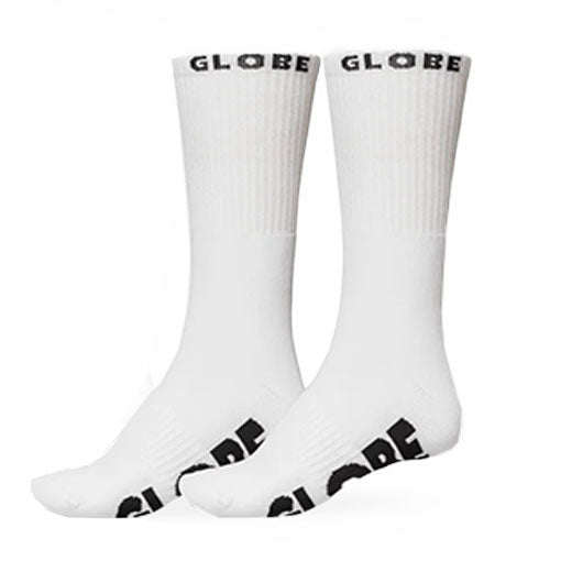 Globe Whiteout Sock 5 Pack White