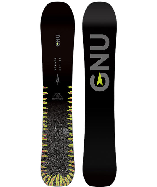 Gnu Men's Banked Country Snowboard 2024