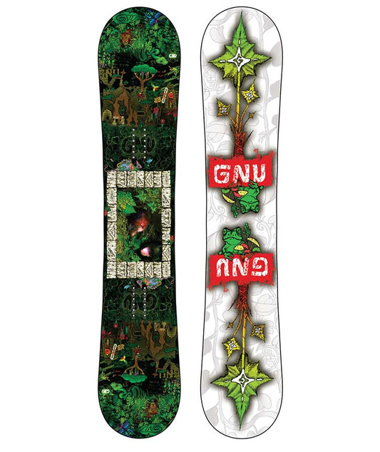 Gnu Men's Finest Wide Snowboard 2022