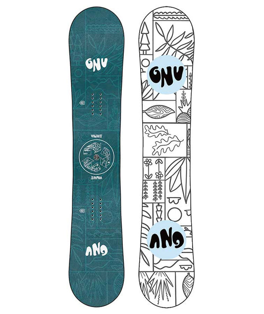 Gnu Women's Velvet Snowboard 2022