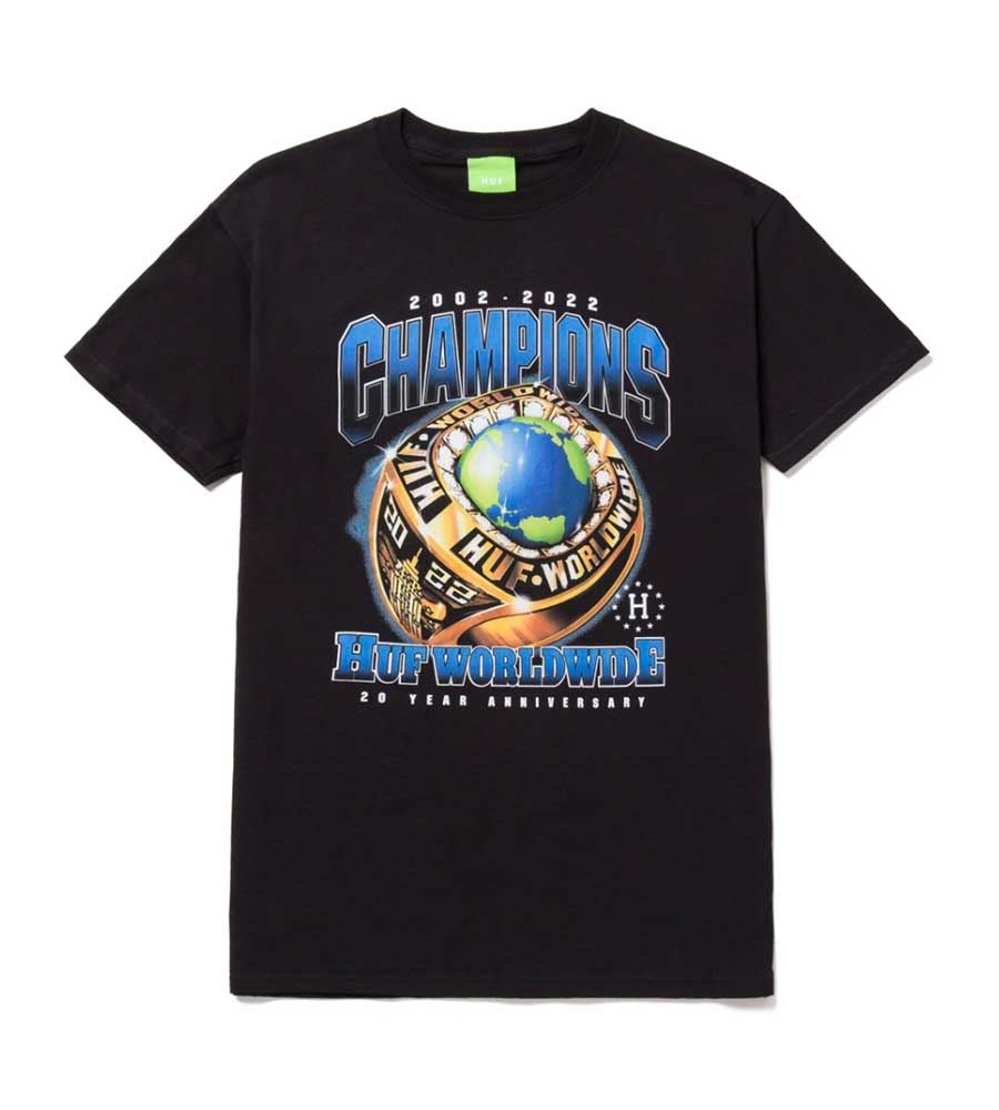 HUF Champions T-Shirt - Black