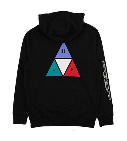 HUF Prism Triple Triangle Hoodie - Black