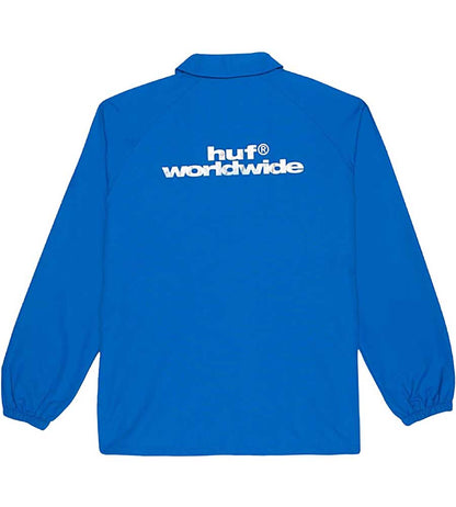 HUF Untitled Coaches Jacket - Dynamic Cobalt