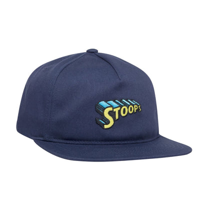 HUF Stoops Snapback Navy Blazer