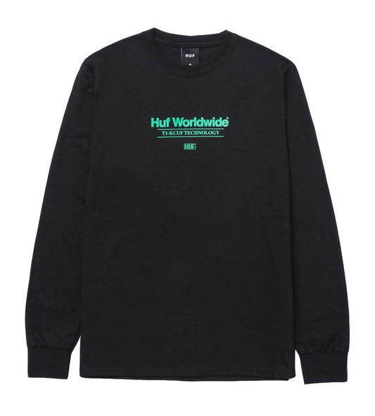 HUF Virtual Fantasy Long Sleeve T-shirt - Black