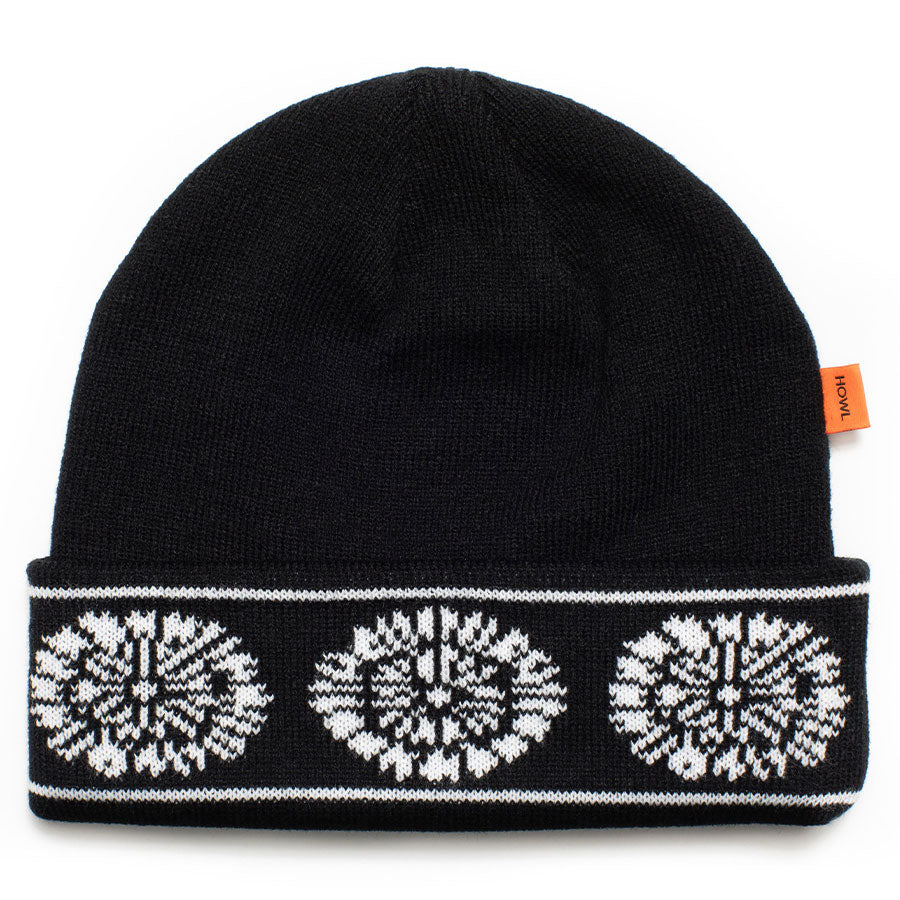 Howl Men's Floral Beanie Black 2022