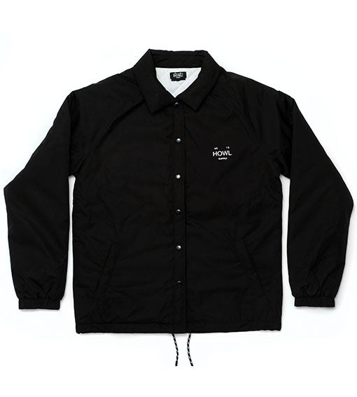 Howl Premium Coaches Jacket Black
