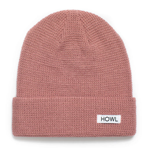 Howl Waffle Beanie Pink