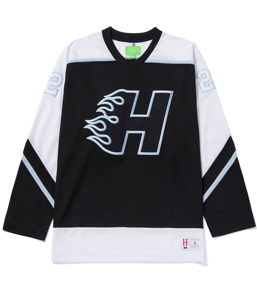 HUF Enforcer Hockey Jersey - Black