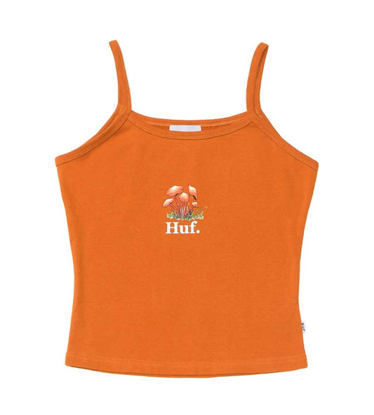 Huf Women's Shroom Knit Tank - Burnt Orange