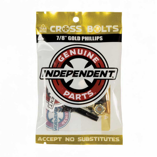 Independent Hardware 7/8" Phillips Black/Gold